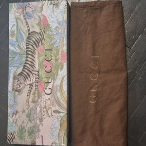 Gucci Tiger Box & GG Dust Bag